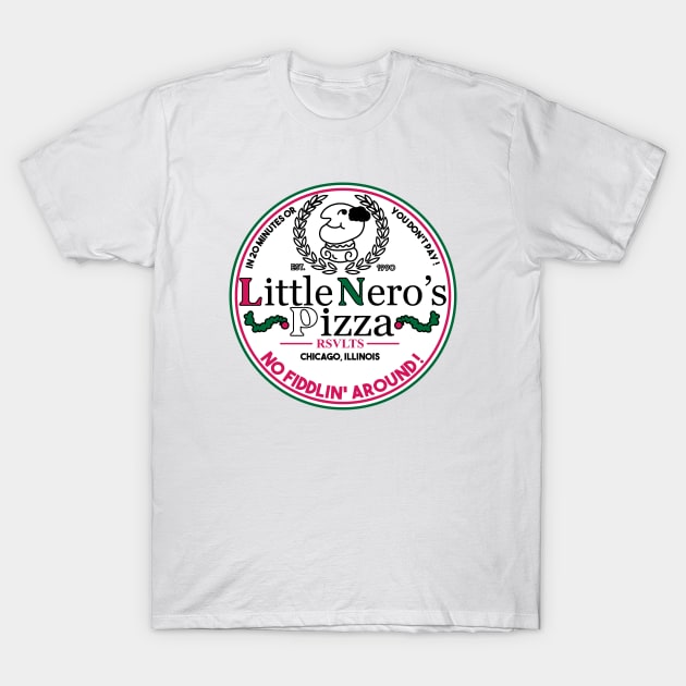 Little Nero Pizza T-Shirt by carloj1956